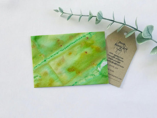 Chlorophyll, Take A Photo Envelopes | Peel & Seal Paper Envelopes + Gold Stickers | Deco Bottle Art by Maggie