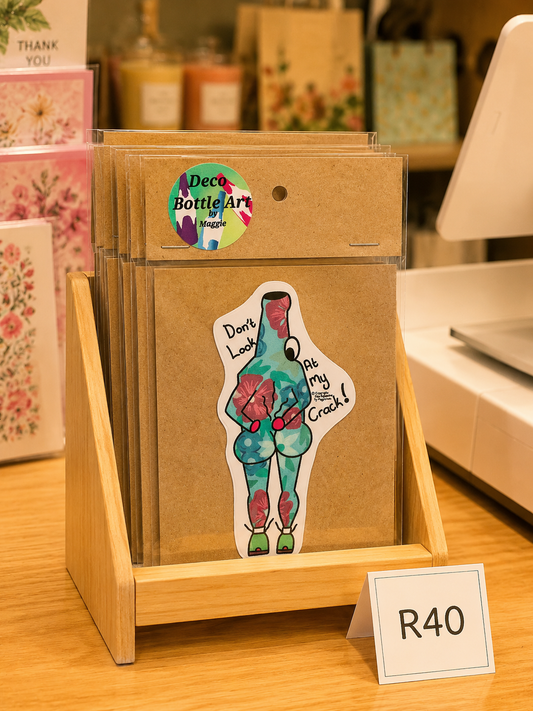 Don't Look At My Crack! - Wholesale Stickers
