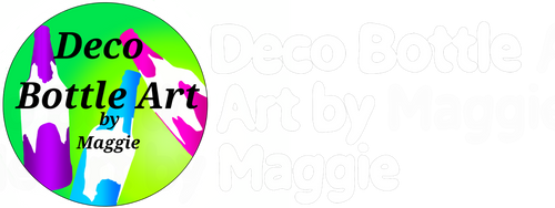 Deco Bottle Art by Maggie