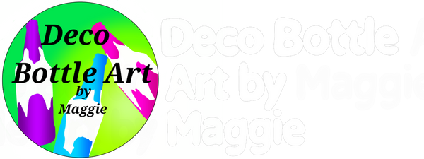 Deco Bottle Art by Maggie