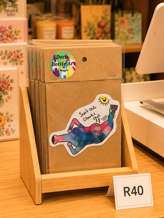 Sun's Out, Cheeks Out - Wholesale Stickers