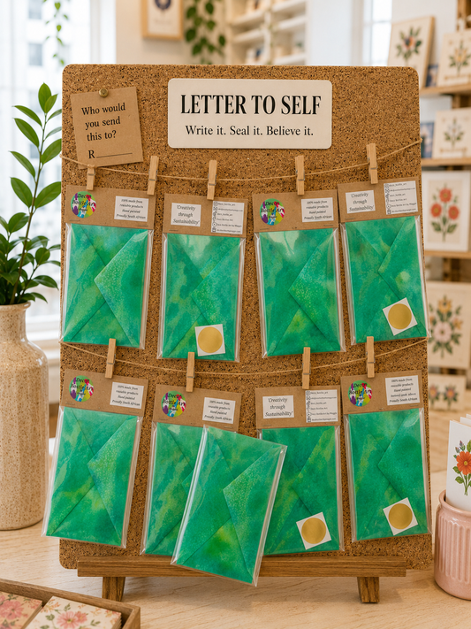 Emerald Bloom Envelopes - Wholesale