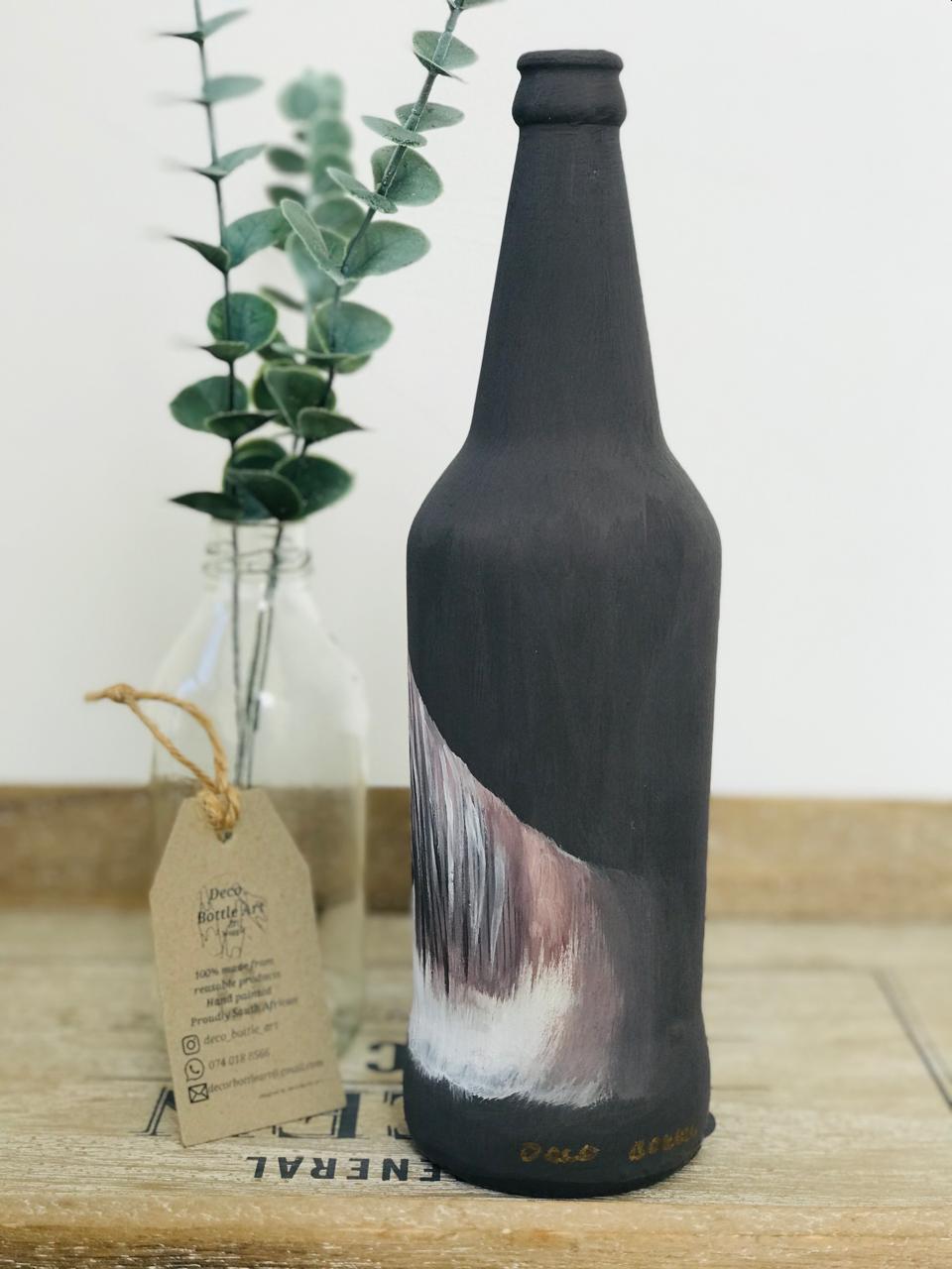 Guilhemero - Hand-Painted Horse Bottle Art