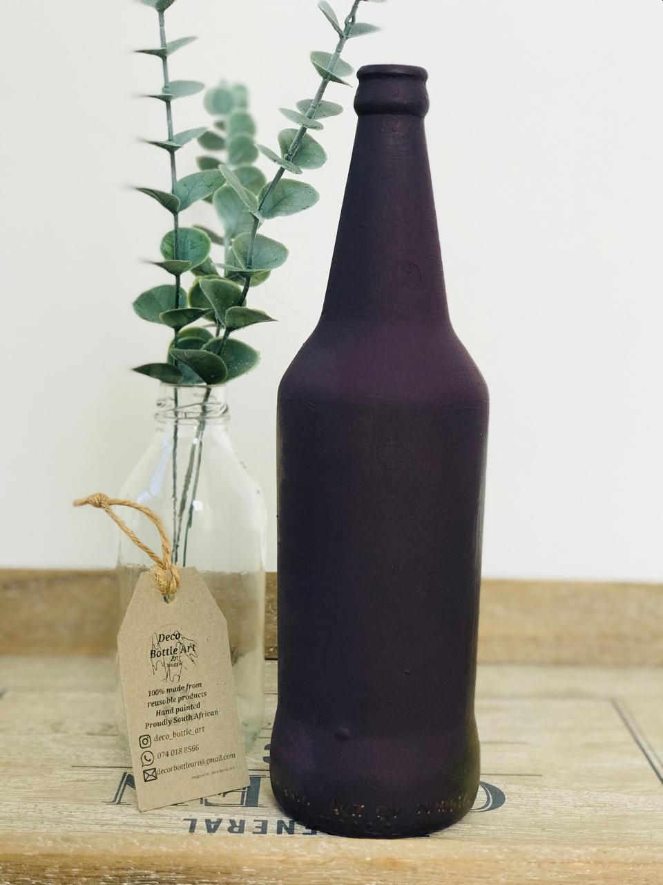 Zeus - Hand-Painted Horse Bottle Art