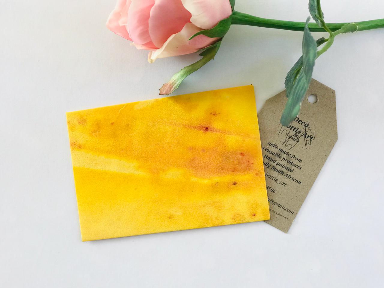 Sunny, Oh Mio Envelopes | Peel & Seal Paper Envelopes + Gold Stickers | Deco Bottle Art by Maggie