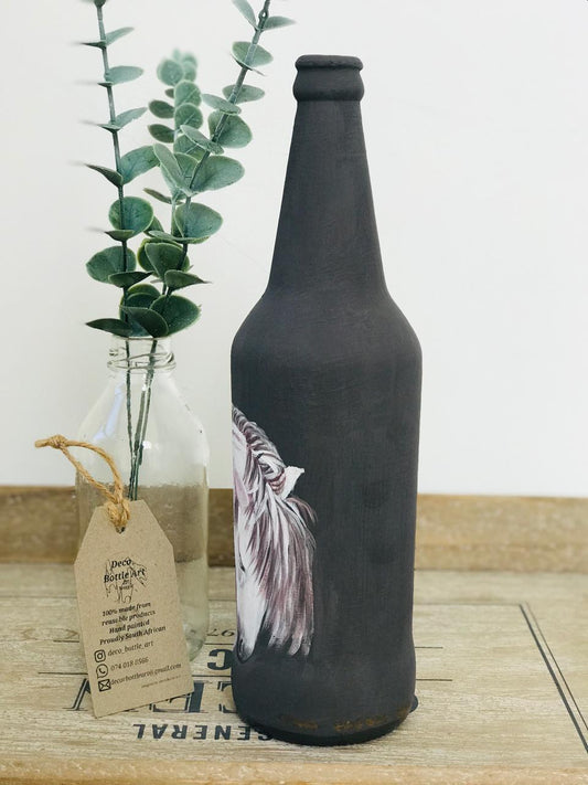 Silvano - Hand-Painted Acrylic Glass Bottle