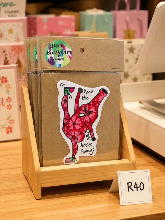 Keep the Artist Away! - Wholesale Stickers