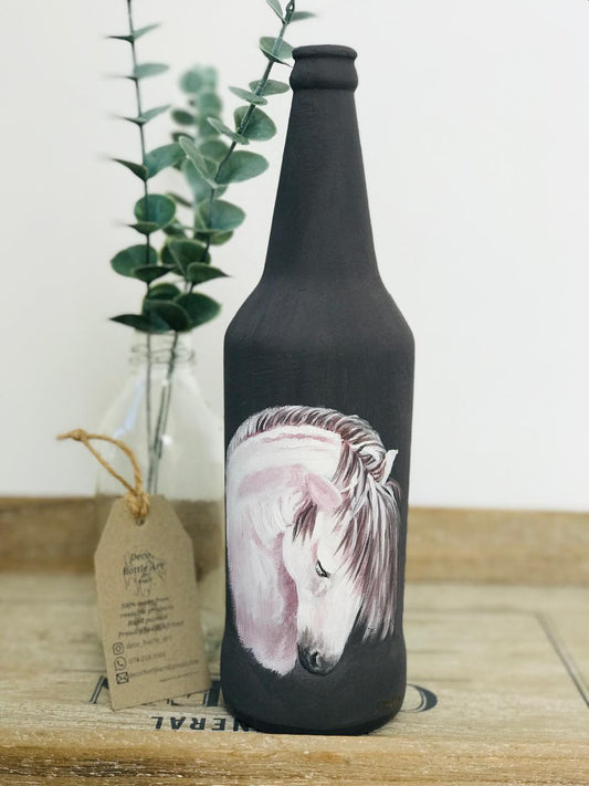 Silvano - Hand-Painted Acrylic Glass Bottle