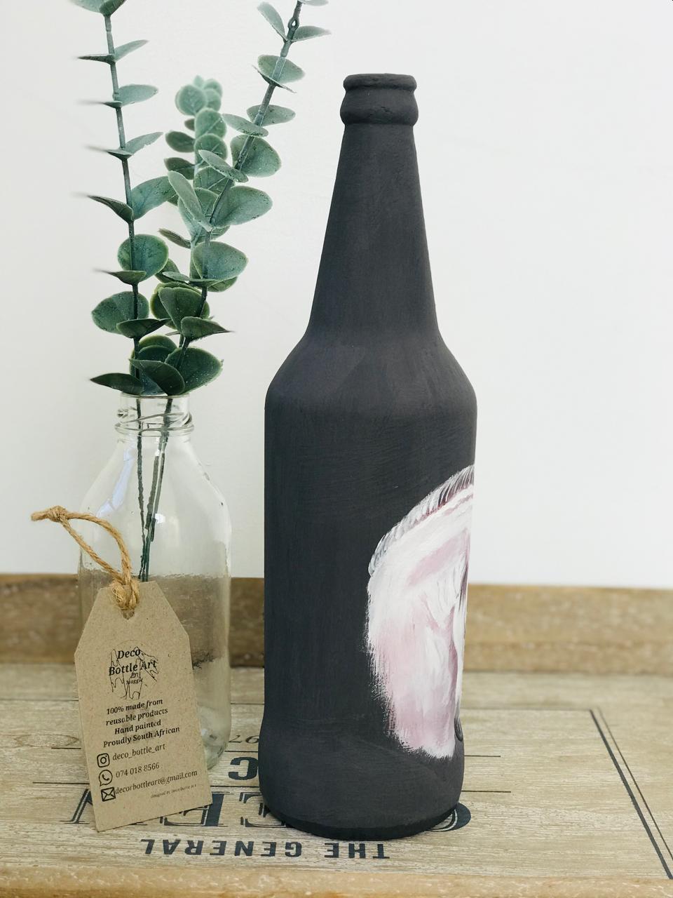 Silvano - Hand-Painted Acrylic Glass Bottle
